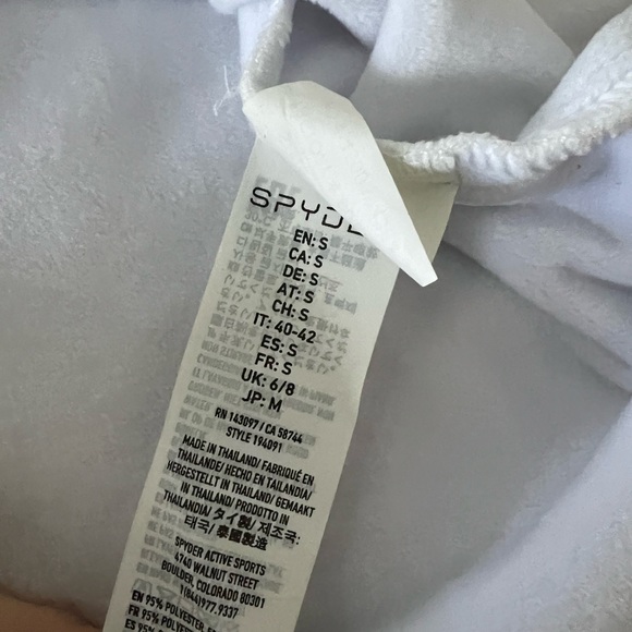 Spyder like new super soft fleece half-zip - Picture 2 of 6